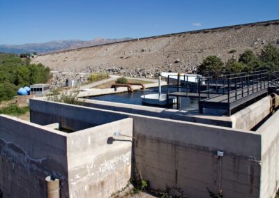 Actuaciones urgentes para Canal Isabel II en las áreas de Sistema Sierra Norte, Torrelaguna y Santillana. Madrid.