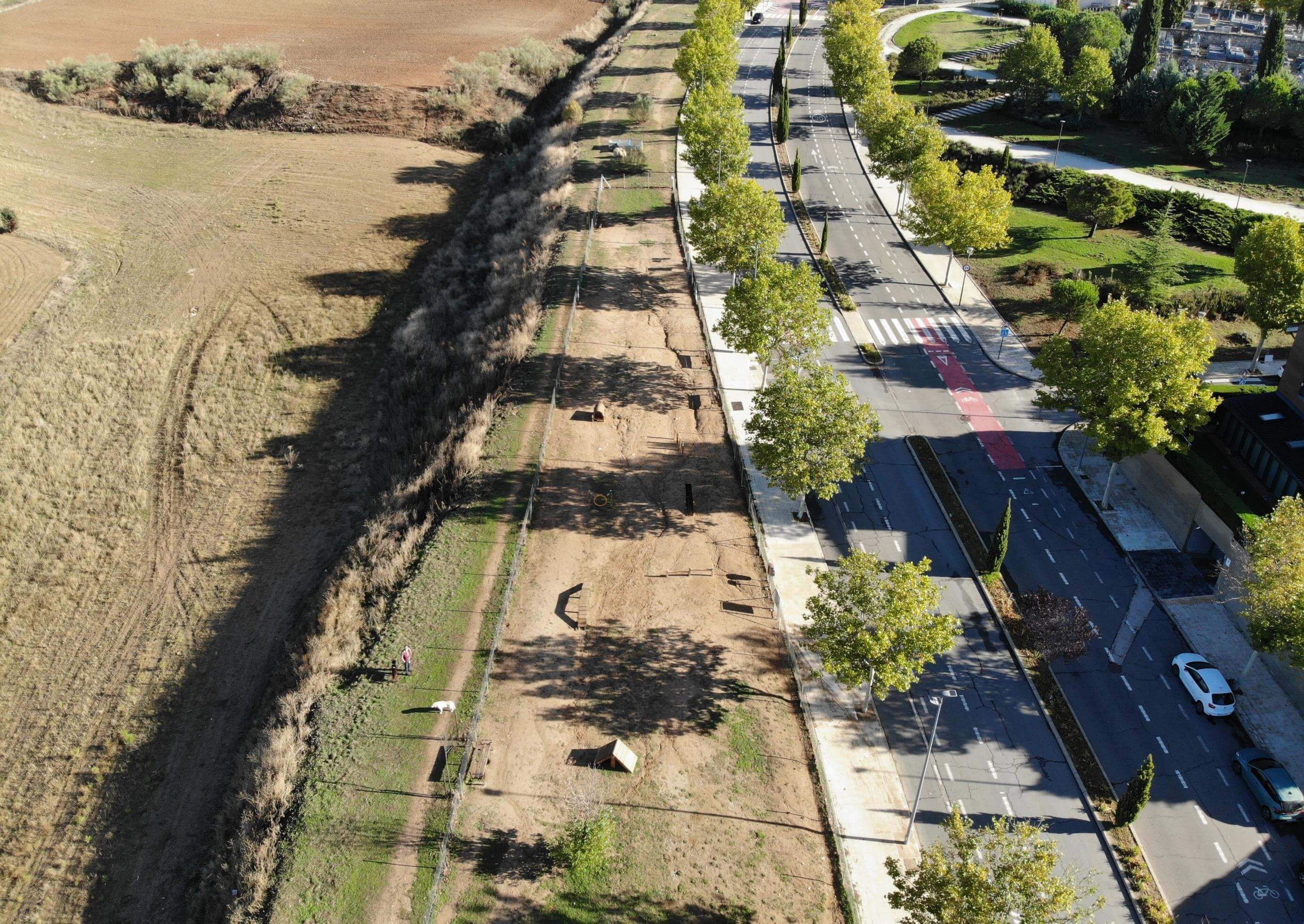 Embellecimiento urbano en San Agustín de Guadalix. Madrid.
